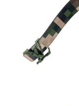 Louis Vuitton LV Mega Pixel 40MM Green Damouflage Reversible Belt 5