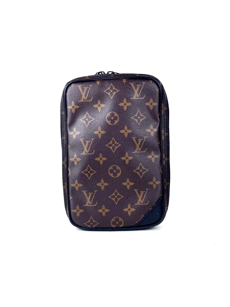 Louis Vuitton x Virgil Abloh Monogram Maccasar Utility Front Bag