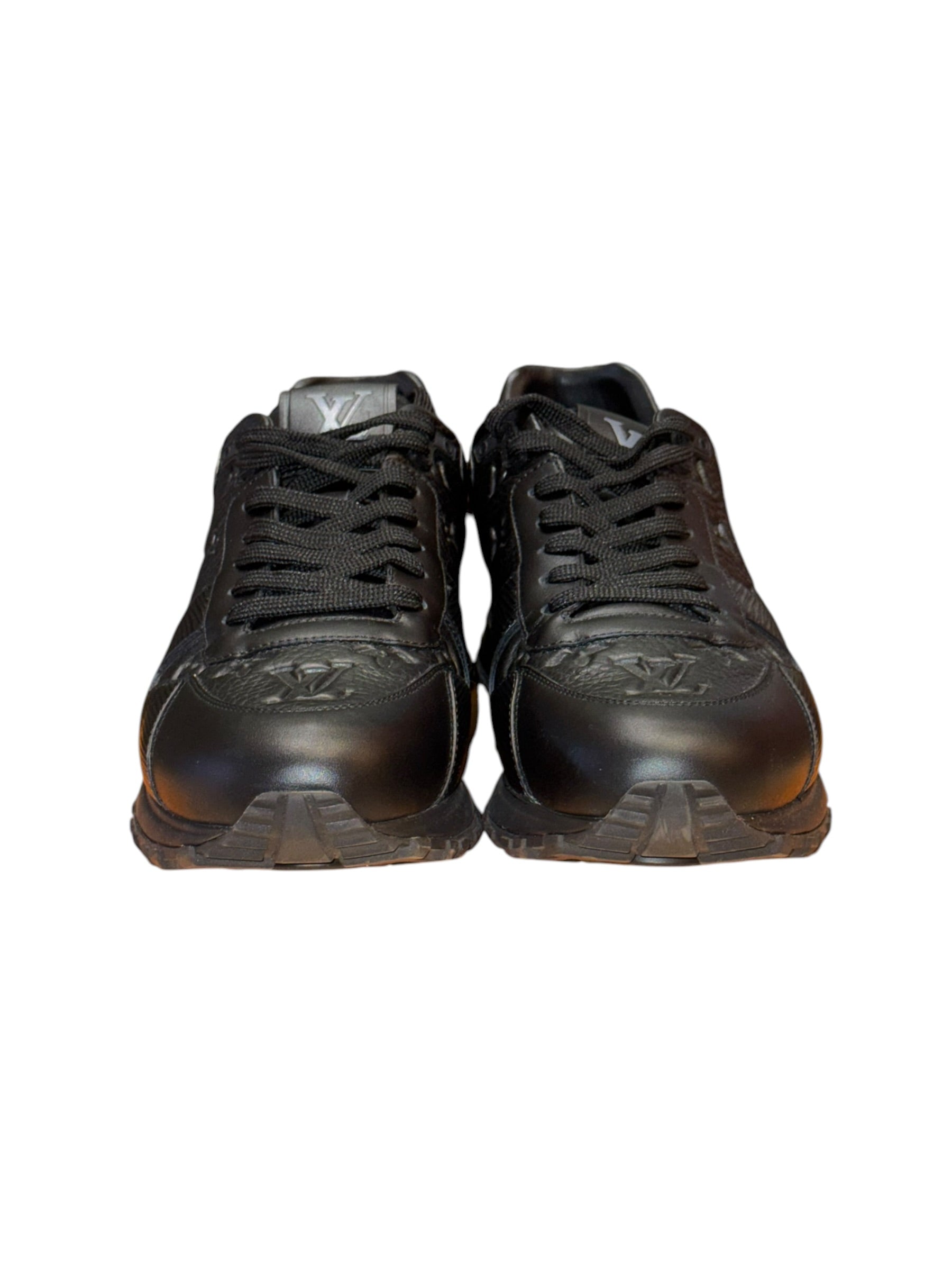 Louis Vuitton Run Away 3 Leather Black Sneakers