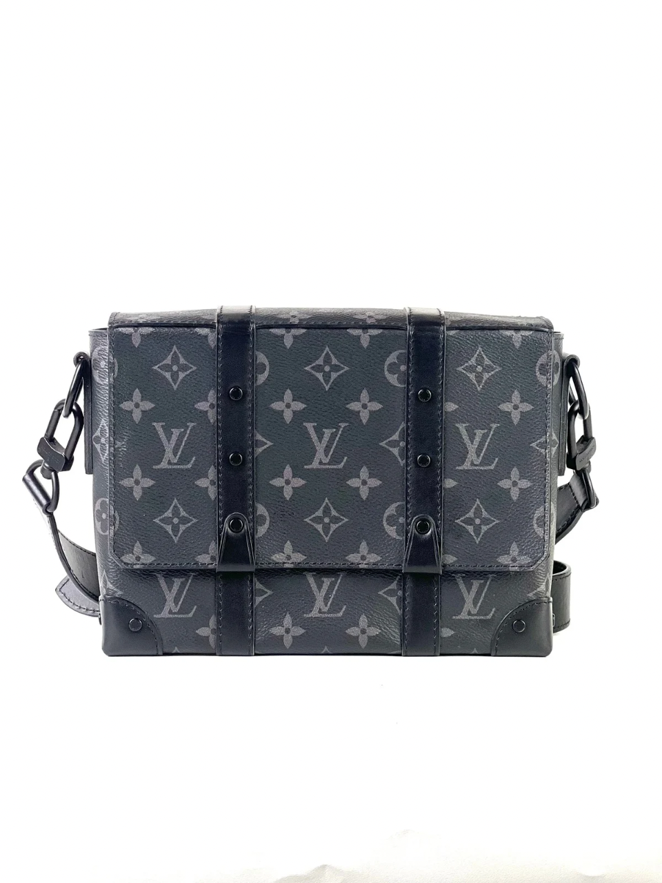 Louis Vuitton Eclipse Monogram Trunk Messenger Bag
