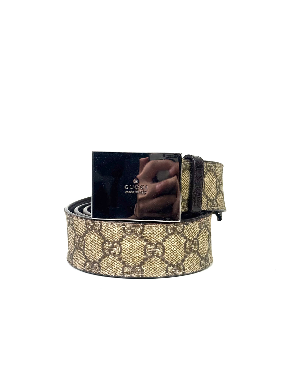 Gucci GG Supreme Monogram Belt