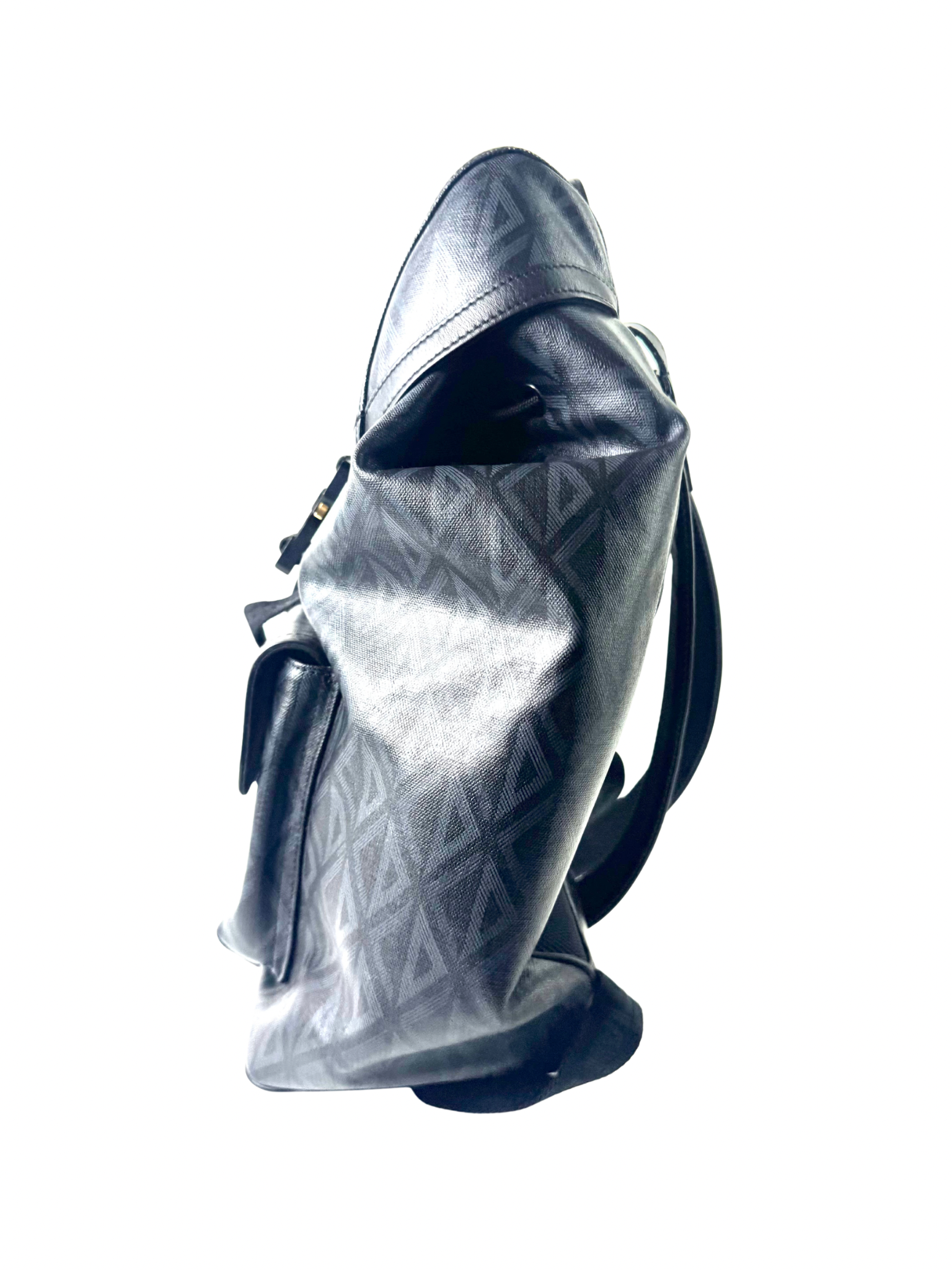 Christian Dior Diamond Hit The Road Black Backpack