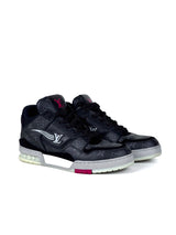 Louis Vuitton Eclipse Monogram Mid Trainer Sneakers 1
