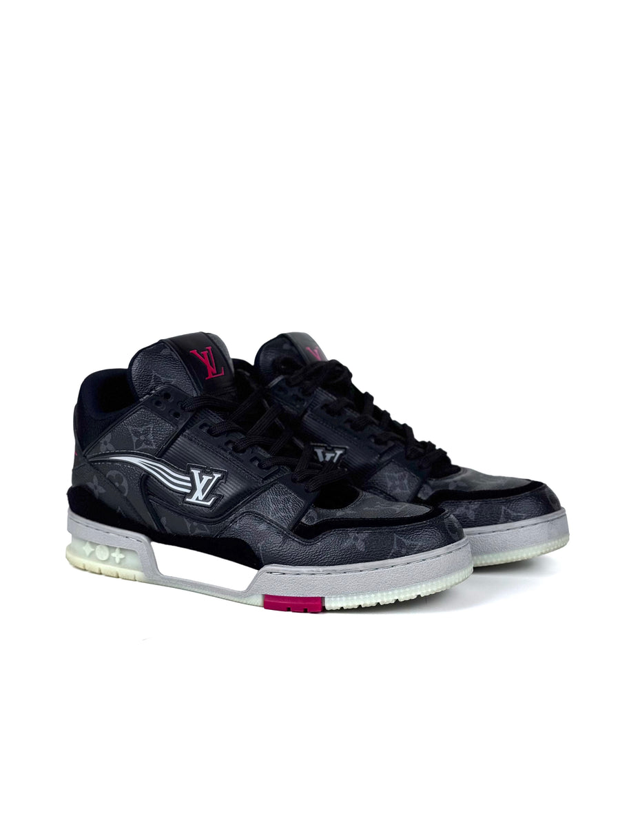 Louis Vuitton Eclipse Monogram Mid Trainer Sneakers