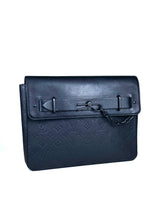 Louis Vuitton Steamer Taurillon Leather Monogram Clutch (Microchip) 3