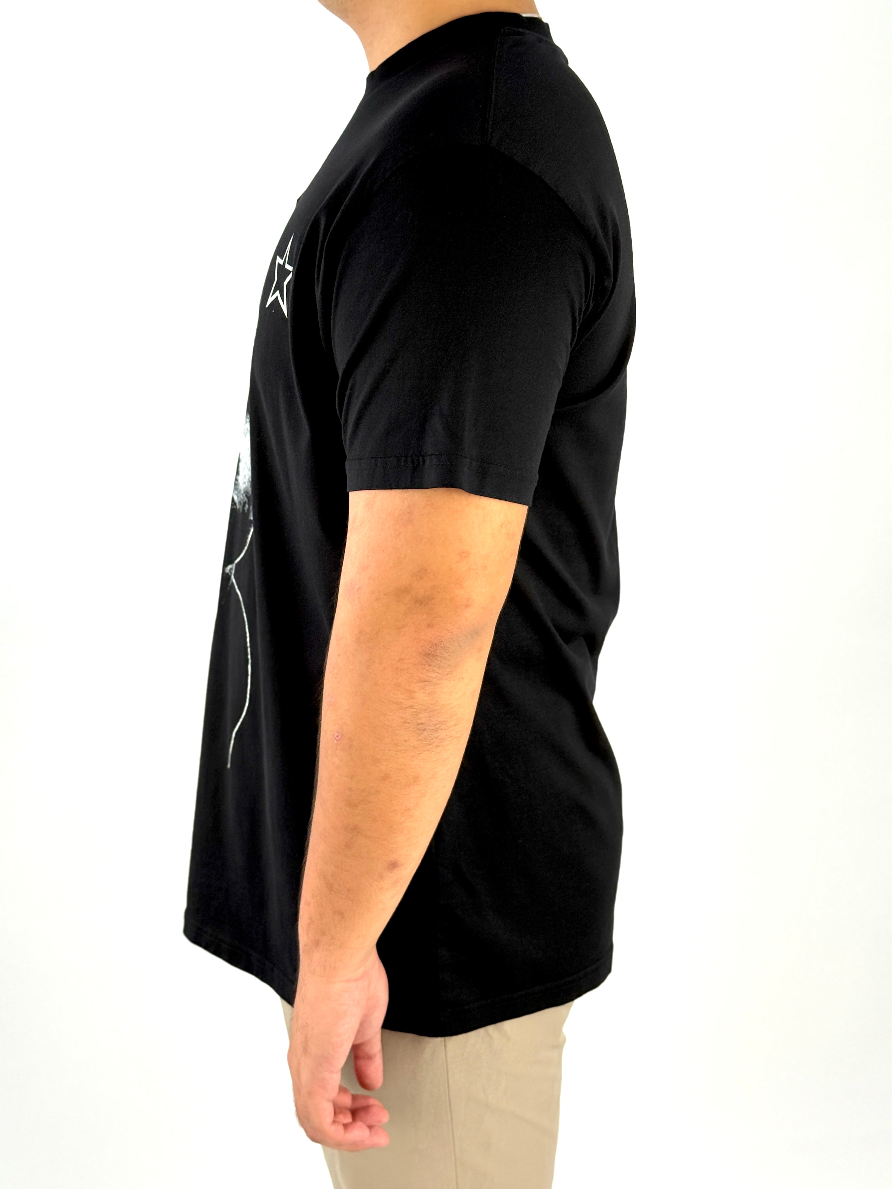 Givenchy Kanye Star Black Tee