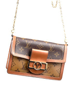 Louis Vuitton Dauphine Chain Wallet Sling Bag 6