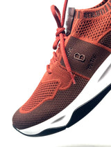 Berluti Knit B Logo Red Sneakers 6