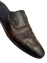 Berluti Scritto Chyrus Brown Mules 6