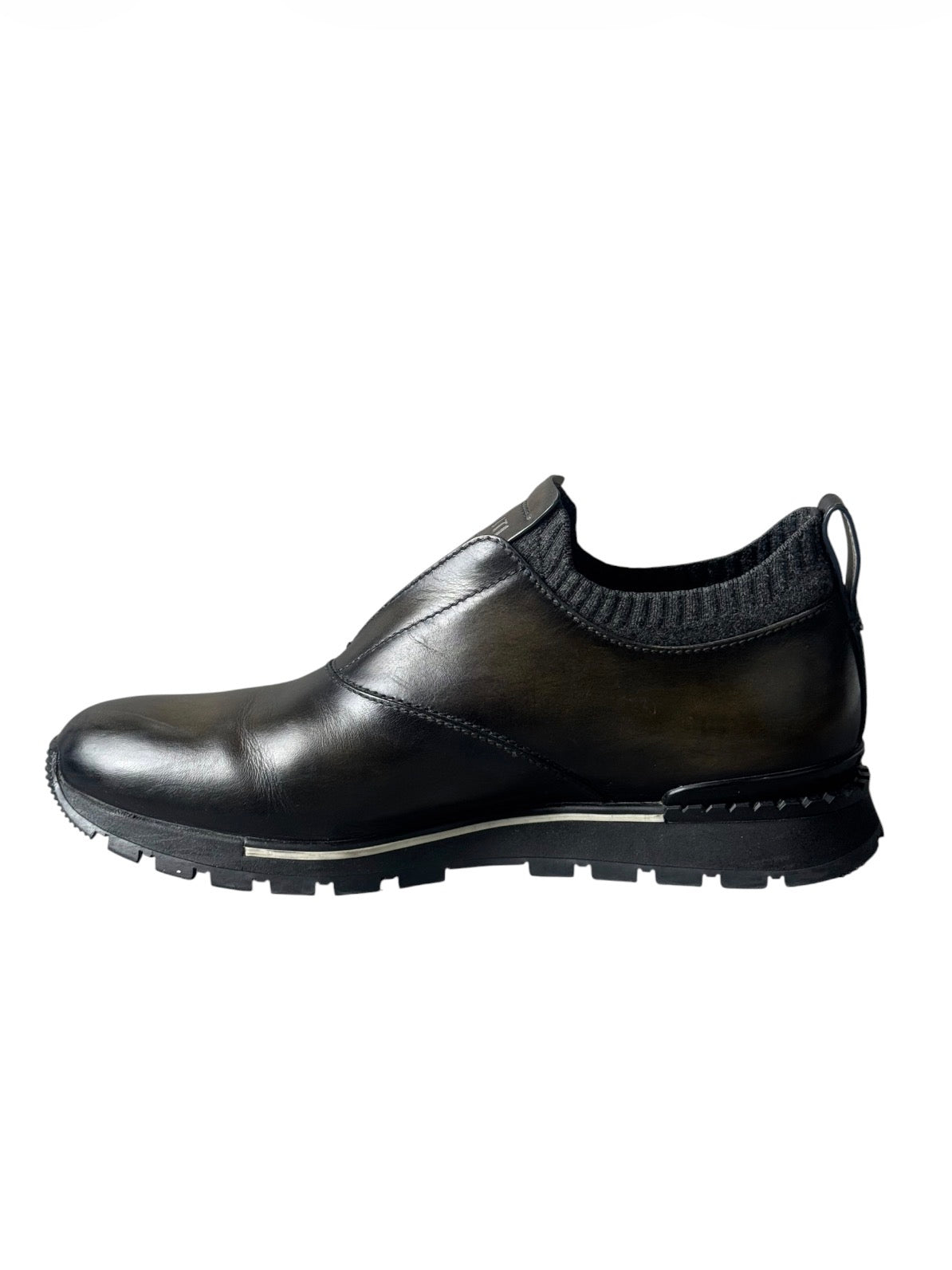 Berluti Fast Track Scritto Slip-On Sneakers
