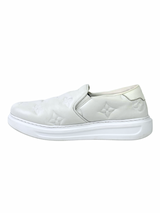 Louis Vuitton Beverly Monogram Jumbo White Slip-On 3