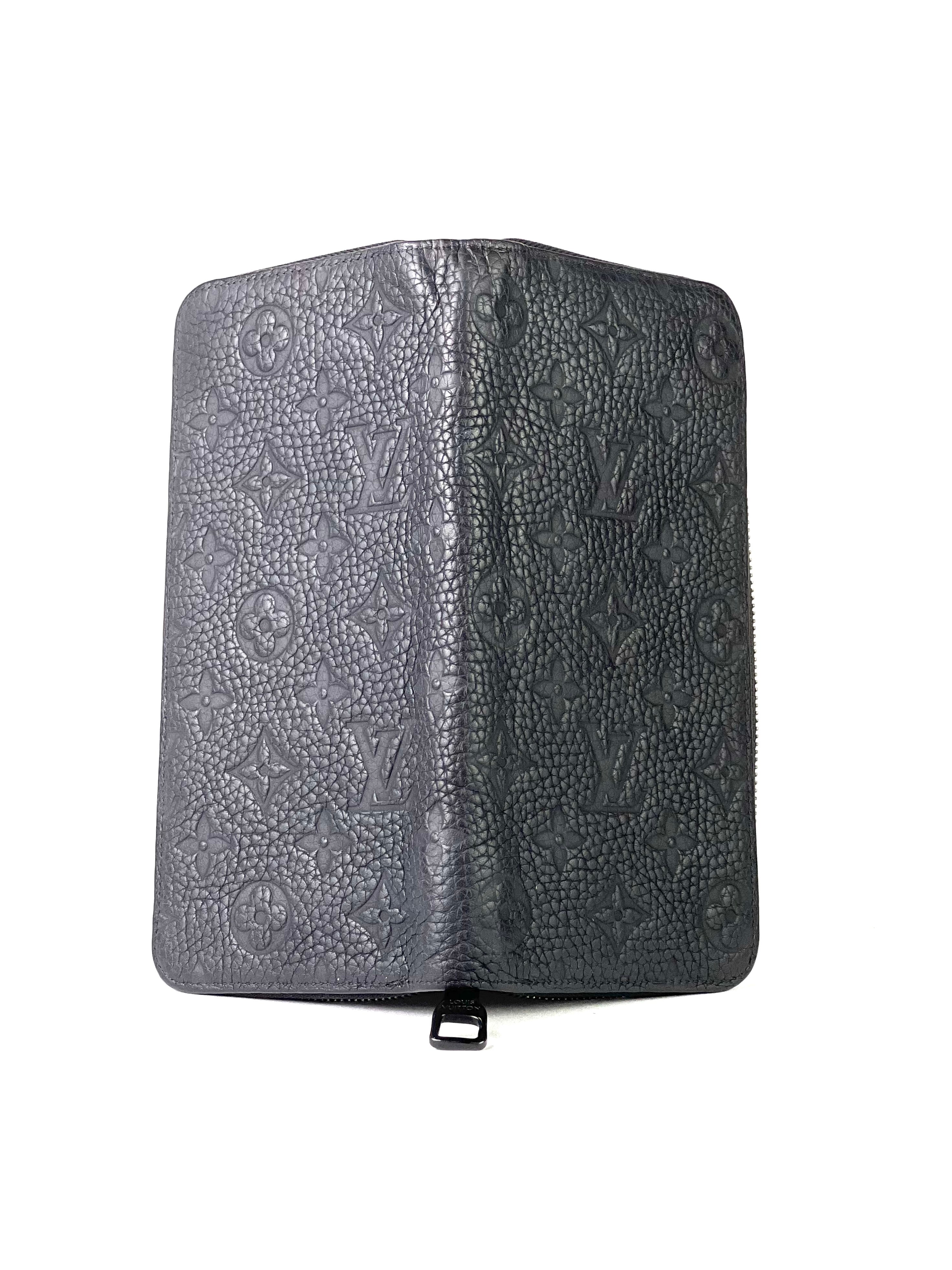 Louis Vuitton Zipper Taurillon Monogram Long Wallet