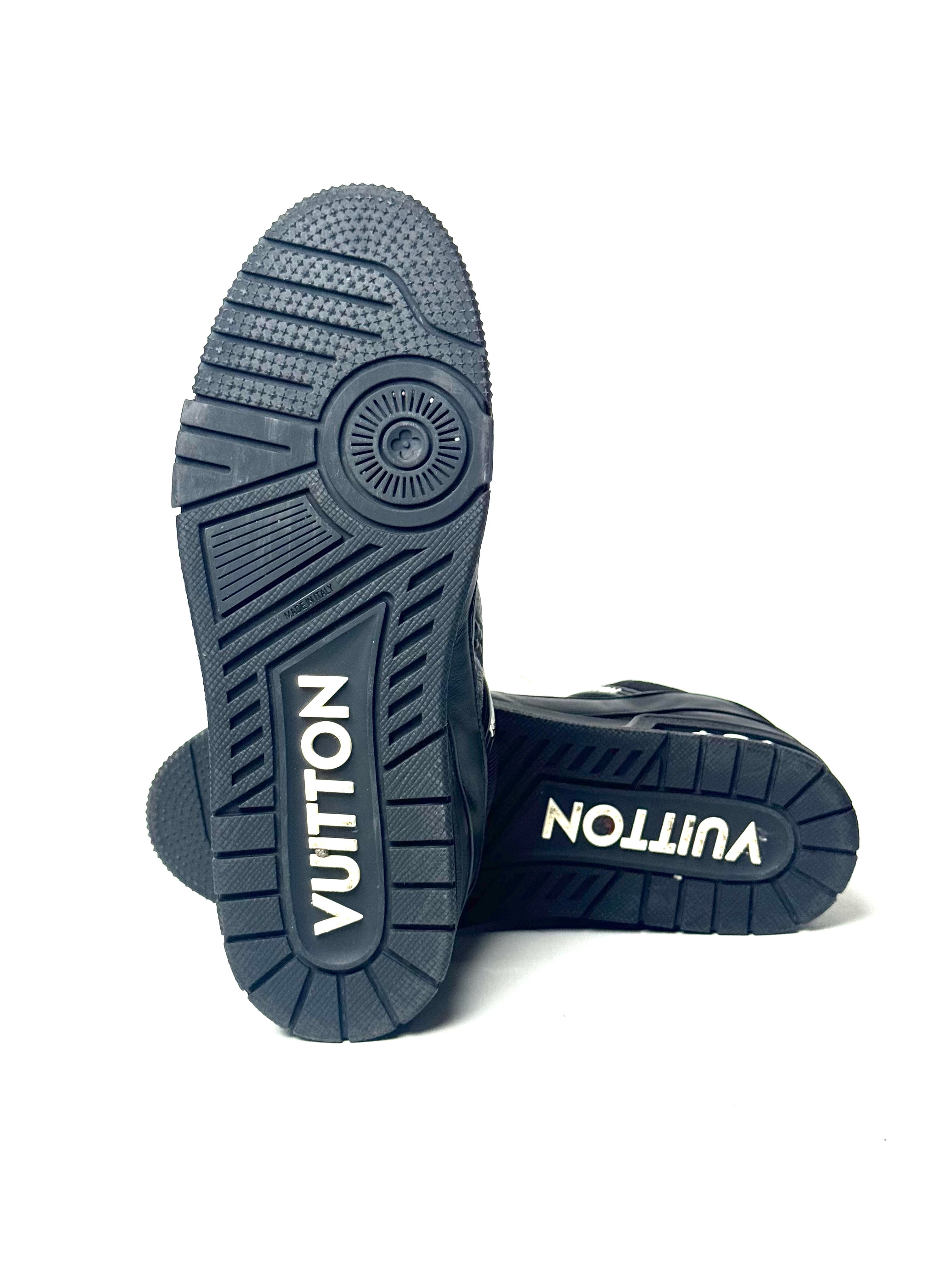 Louis Vuitton Trainer Monogram Black Sneakers