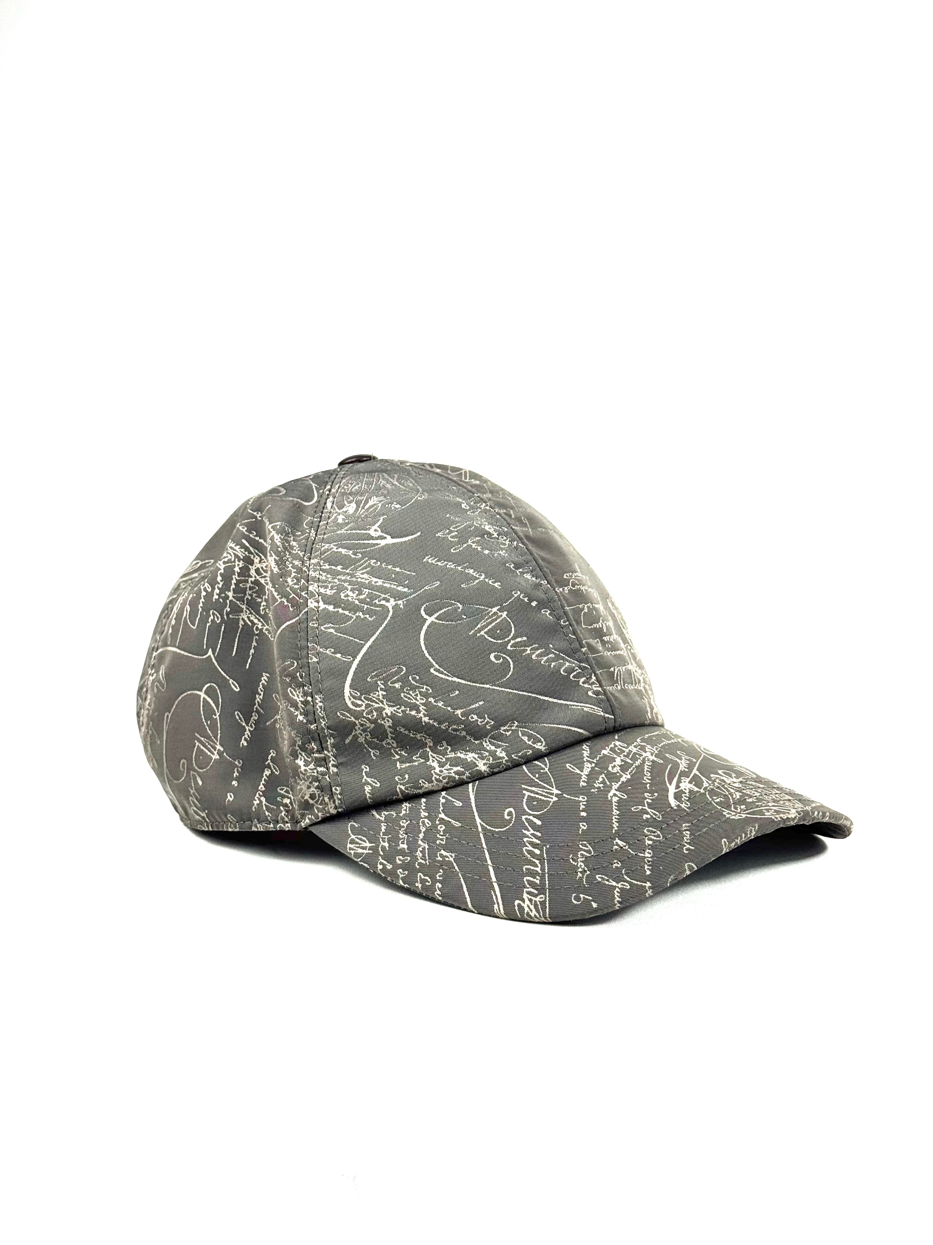 Berluti Scritto Grey Nylon Cap