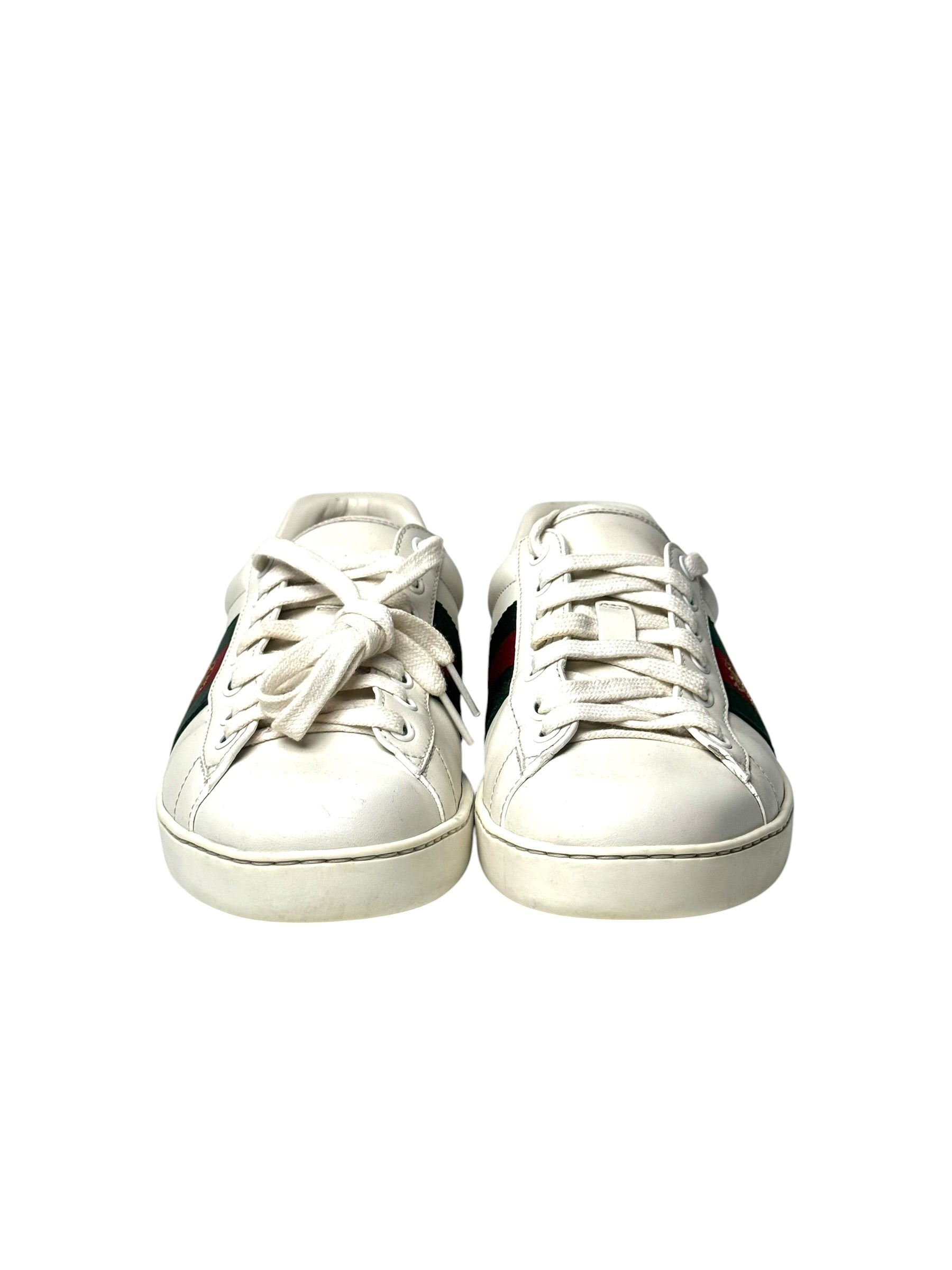 Gucci Ace Bee White Sneakers
