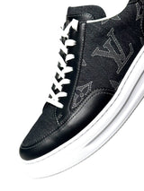 Louis Vuitton Monogram Denim Beverly Hills Sneakers 6