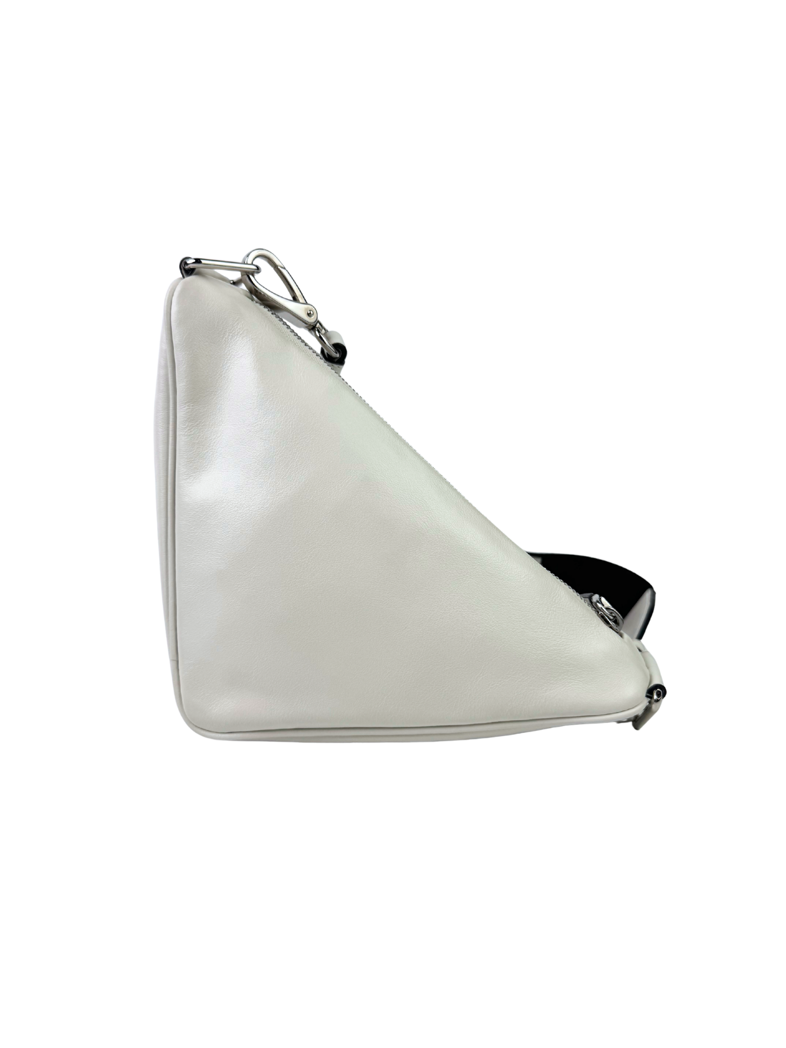 Prada Triangle Calf Leather Shoulder Bag