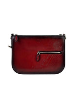 Berluti Scritto Red Salmon Nino Duo Venezia Leather Messenger Bag 1