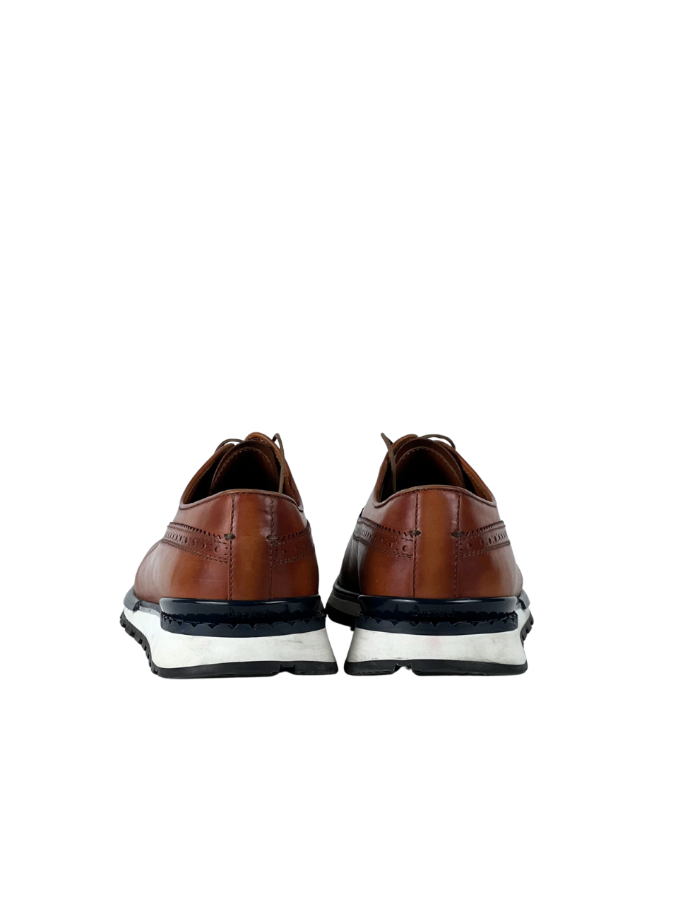 Berluti Fast Track Brown Leather Sneakers