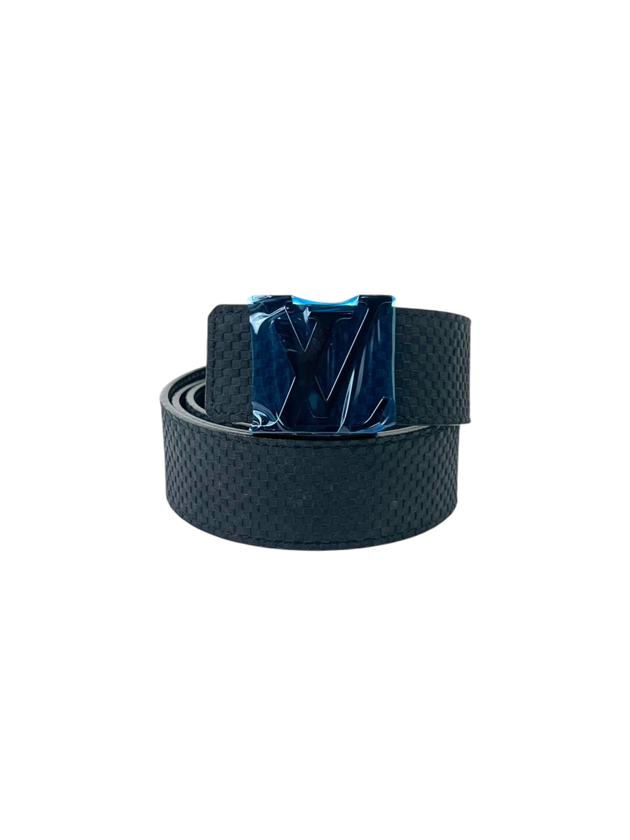 Louis Vuitton Initial Silver Buckle Damier Mini Belt