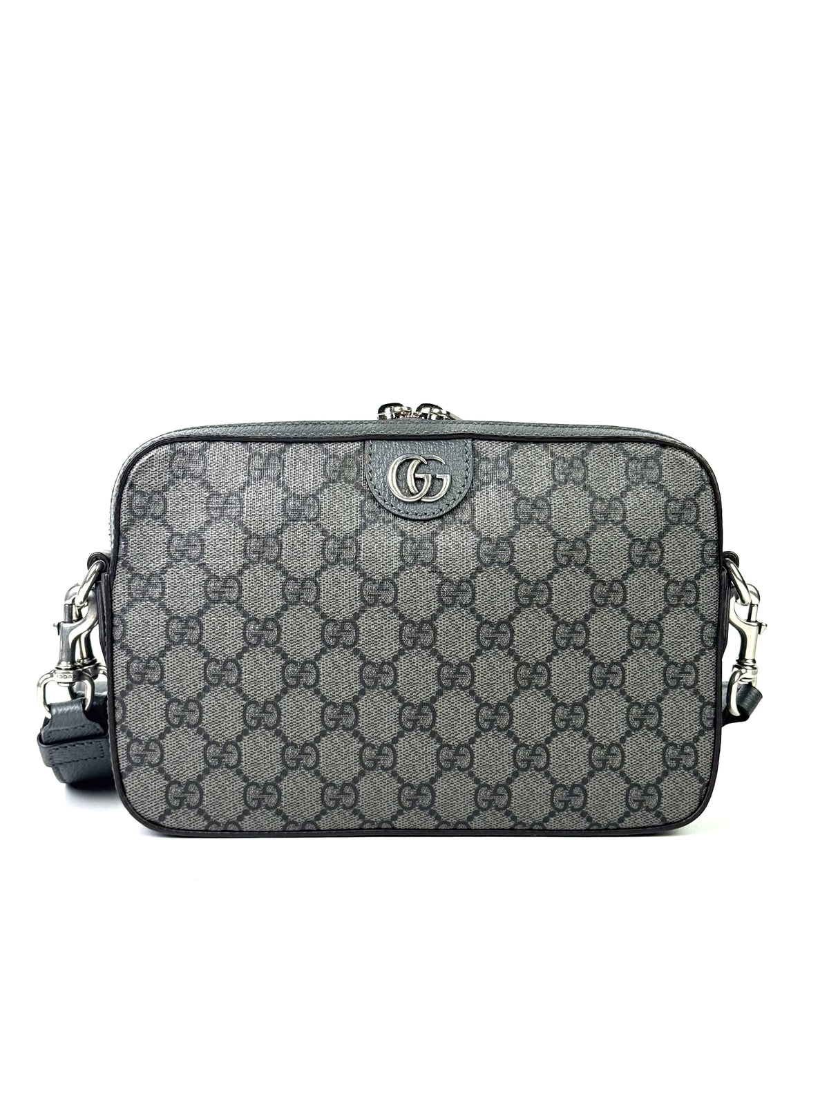 Gucci GG Supreme Ophidia 2-Way Clutch & Messenger Bag