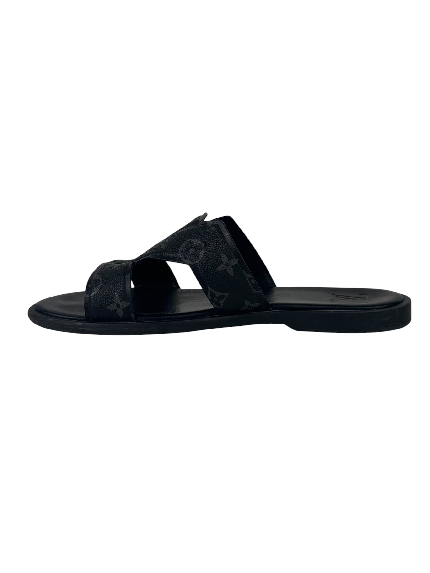 Louis Vuitton Eclipse Monogram Oasis Sandals