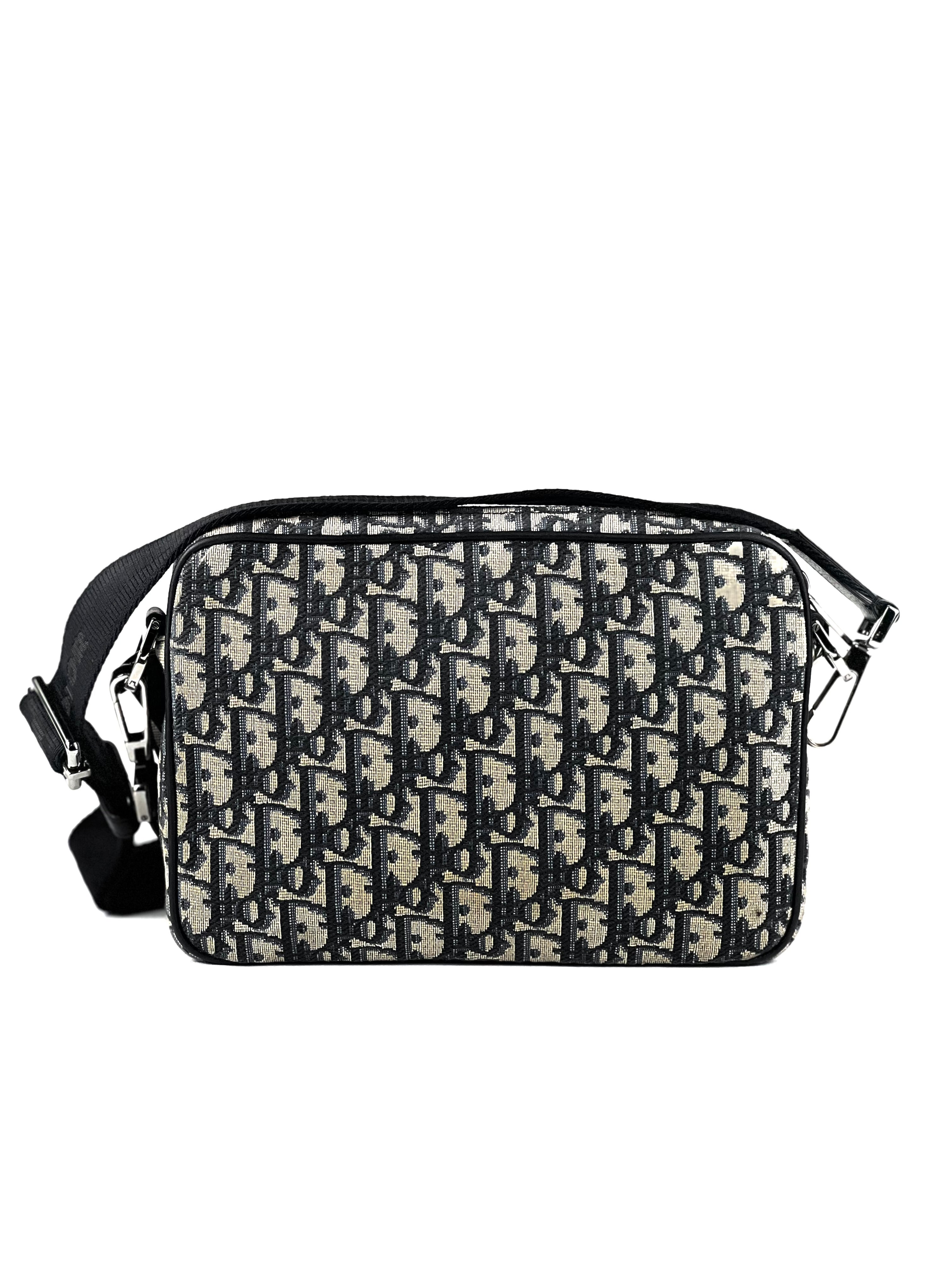 Christian Dior Oblique Jacquard Trio Messenger Bag