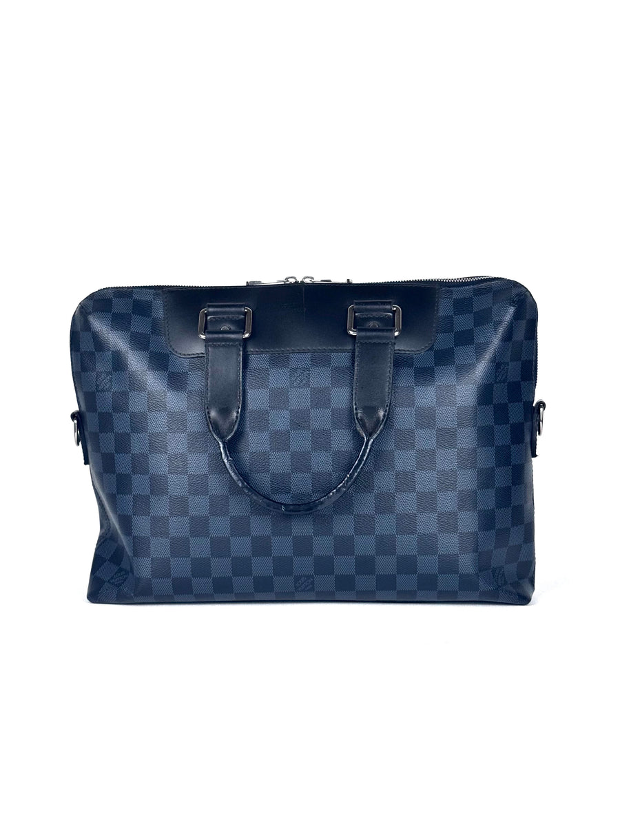 Louis Vuitton Damier Cobalt Porte Document Bag