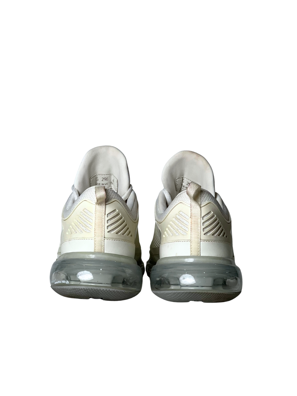 Prada White Knit Fabric Cloudbust Air Low Sneakers