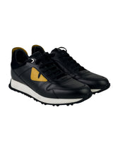 Fendi Monster Eye Leather Studs Sneakers 1