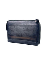 Berluti Scritto Grey Tersio Zipped Pouch 3
