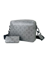 Louis Vuitton Shadow Monogram Grey Duo Messenger Bag 3