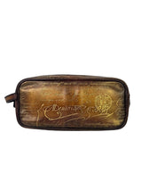 Berluti Scritto Golden Patina Formula Brown Toiletry Pouch 1
