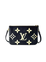 Louis Vuitton Monogram Empreinte Bicolor Double Zip Slingbag (Microchip) 1