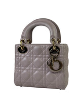 Christian Dior Lady Dior Mini Soft Pink GHW Bag 3