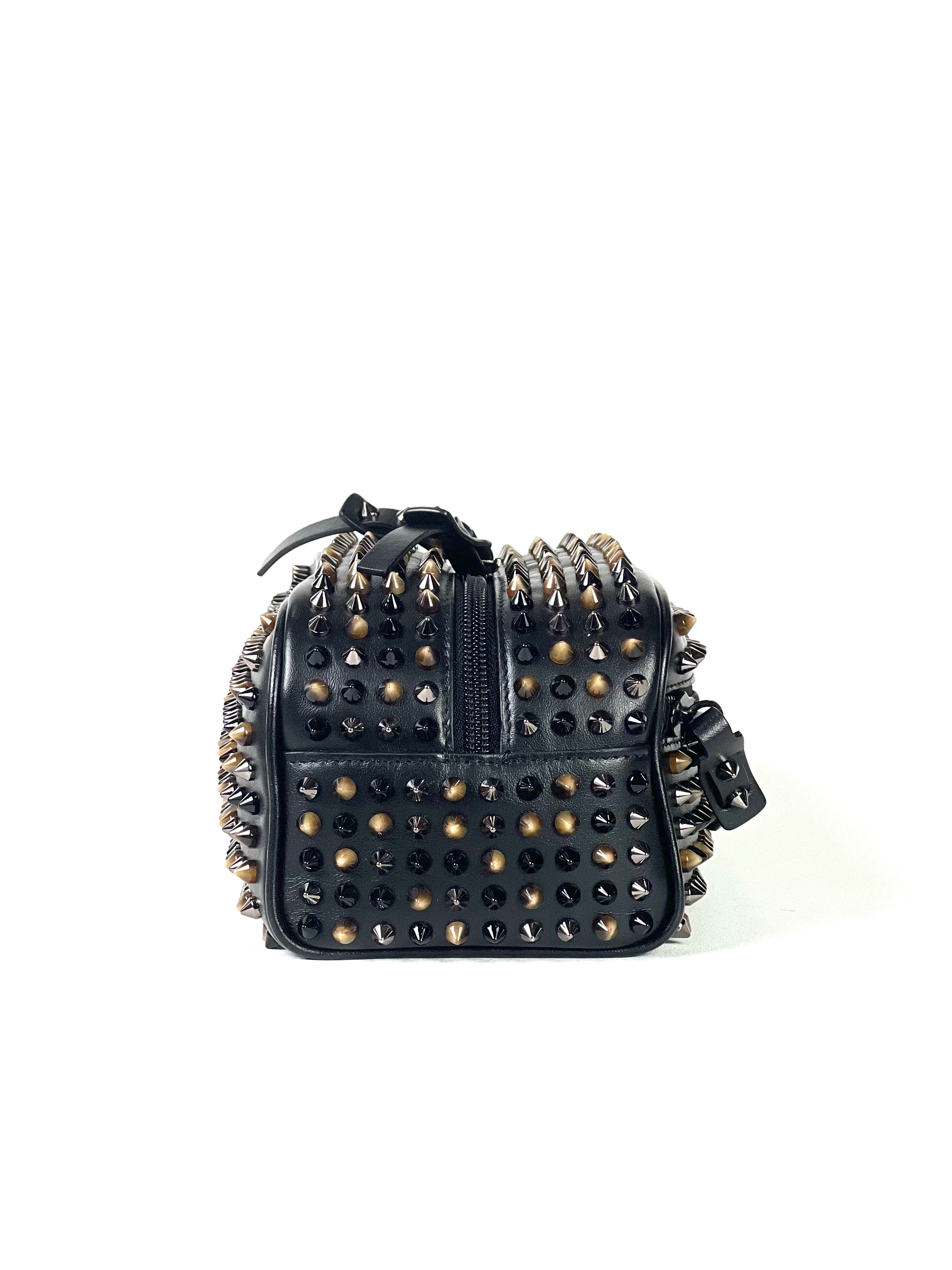 Christian Louboutin Blaster Mixed Studs Calfskin Pouch