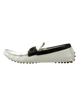 Louis Vuitton Hockenheim Monogram White Loafers 3