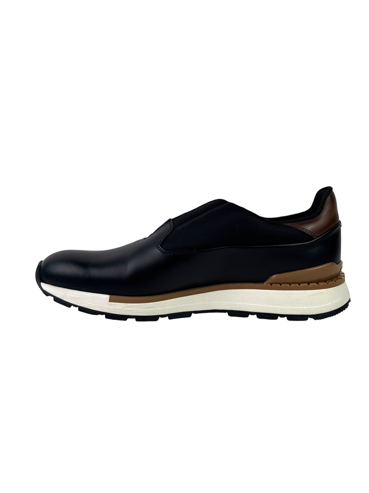 Berluti Fast Track Black Slip On Sneakers