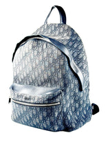 Christian Dior Oblique Jacquard Black Rider Backpack 3