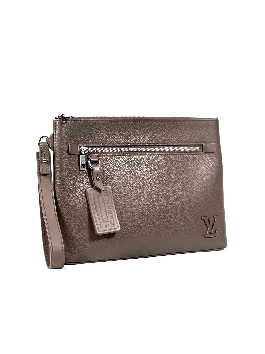 Louis Vuitton Aerogram Takeoff Brown Pochette Voyage