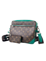 Louis Vuitton Monogram Macassar Trio Messenger Bag 3