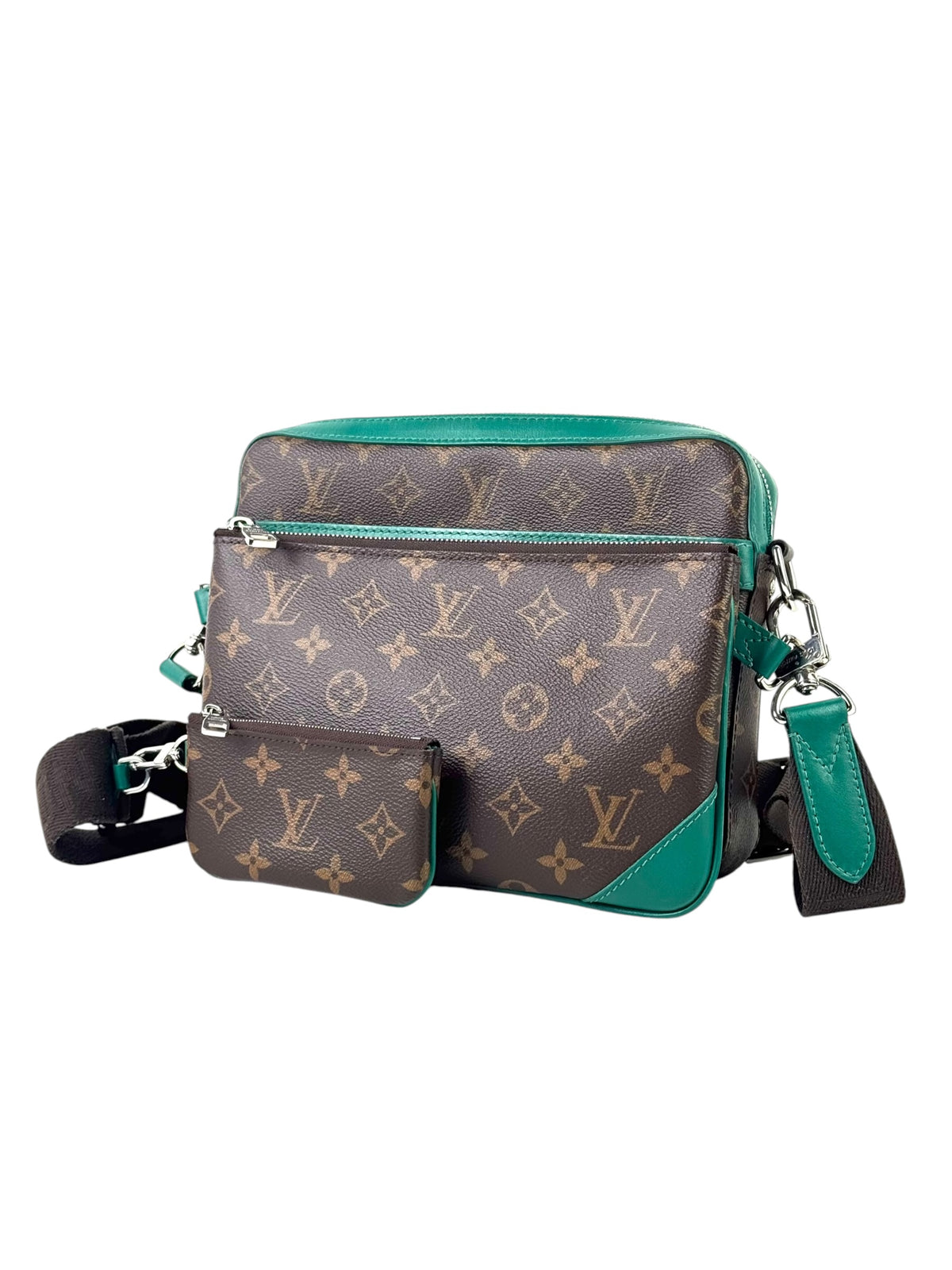 Louis Vuitton Monogram Macassar Trio Messenger Bag