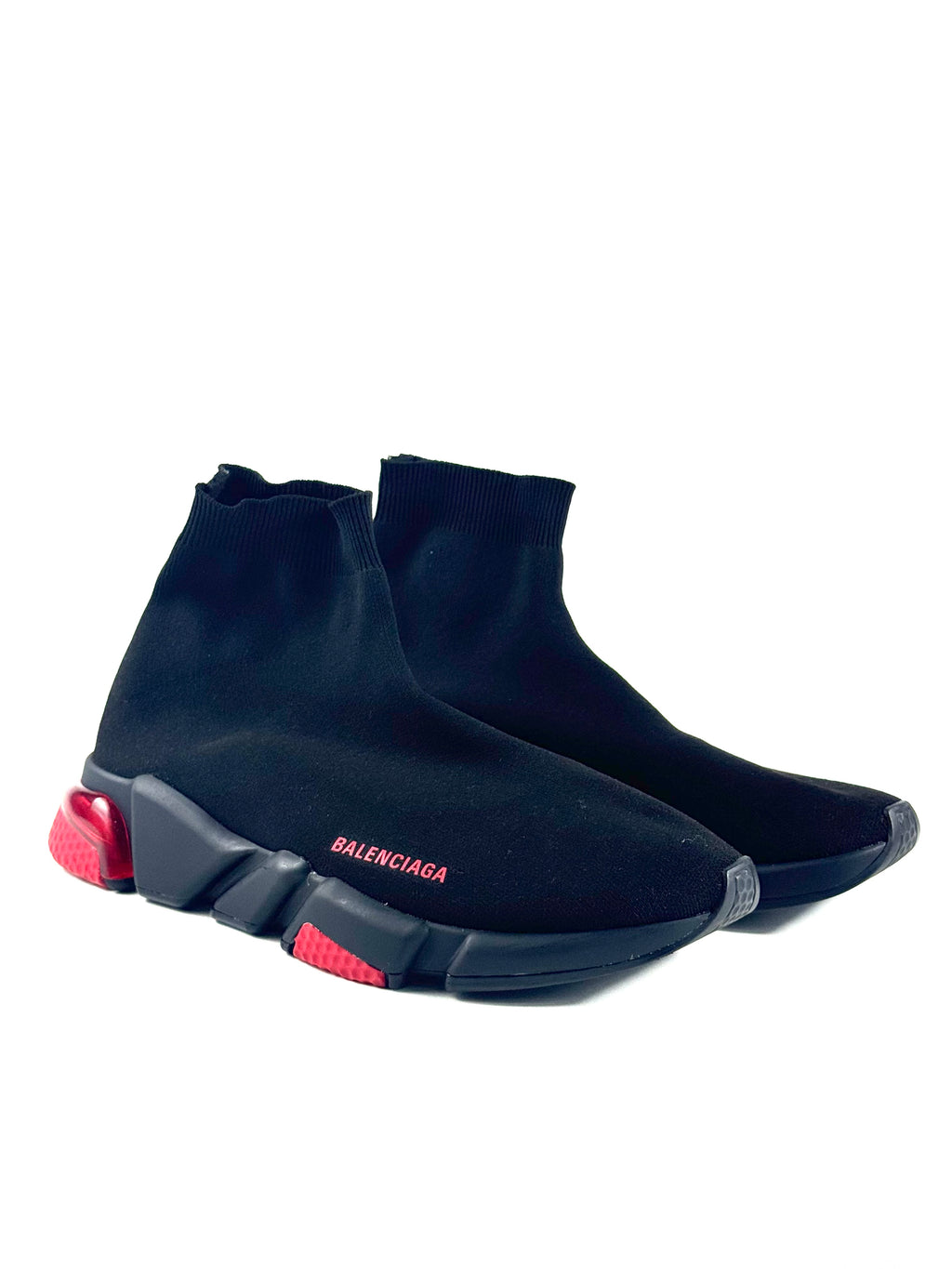 Balenciaga Speed Trainer Bred Sneakers