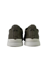 Zegna Triple Stitch Second Skin Khaki Slip-On 4