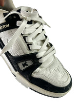 Louis Vuitton Trainer Monogram Denim Black Sneakers 6