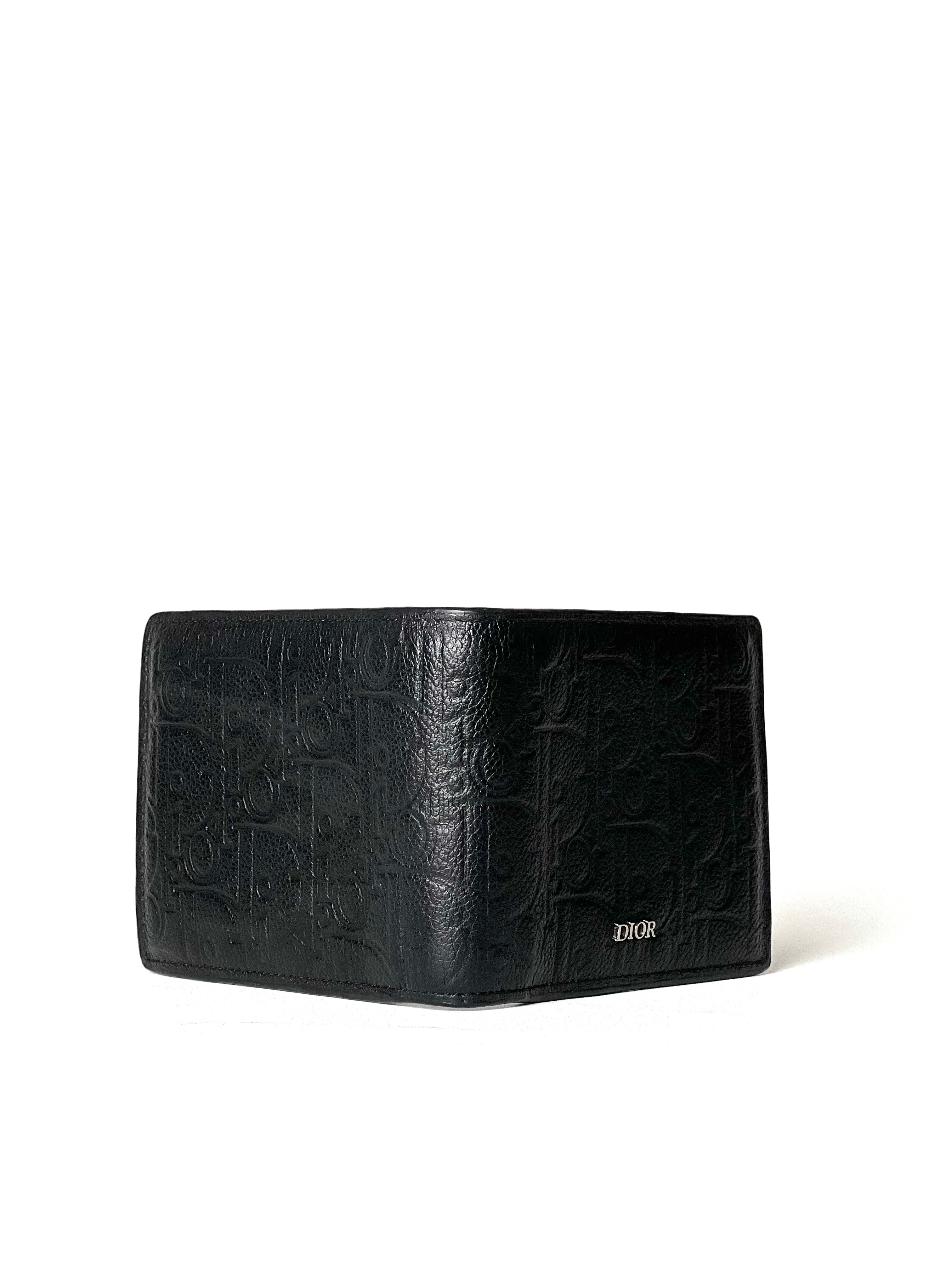 Christian Dior Oblique Gravity Black Bifold Wallet