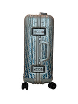 Christian Dior x Rimowa Oblique Gradation Blue Aluminium Luggage 3