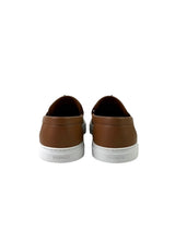 Hermès Game On Brown Leather Slip On 4
