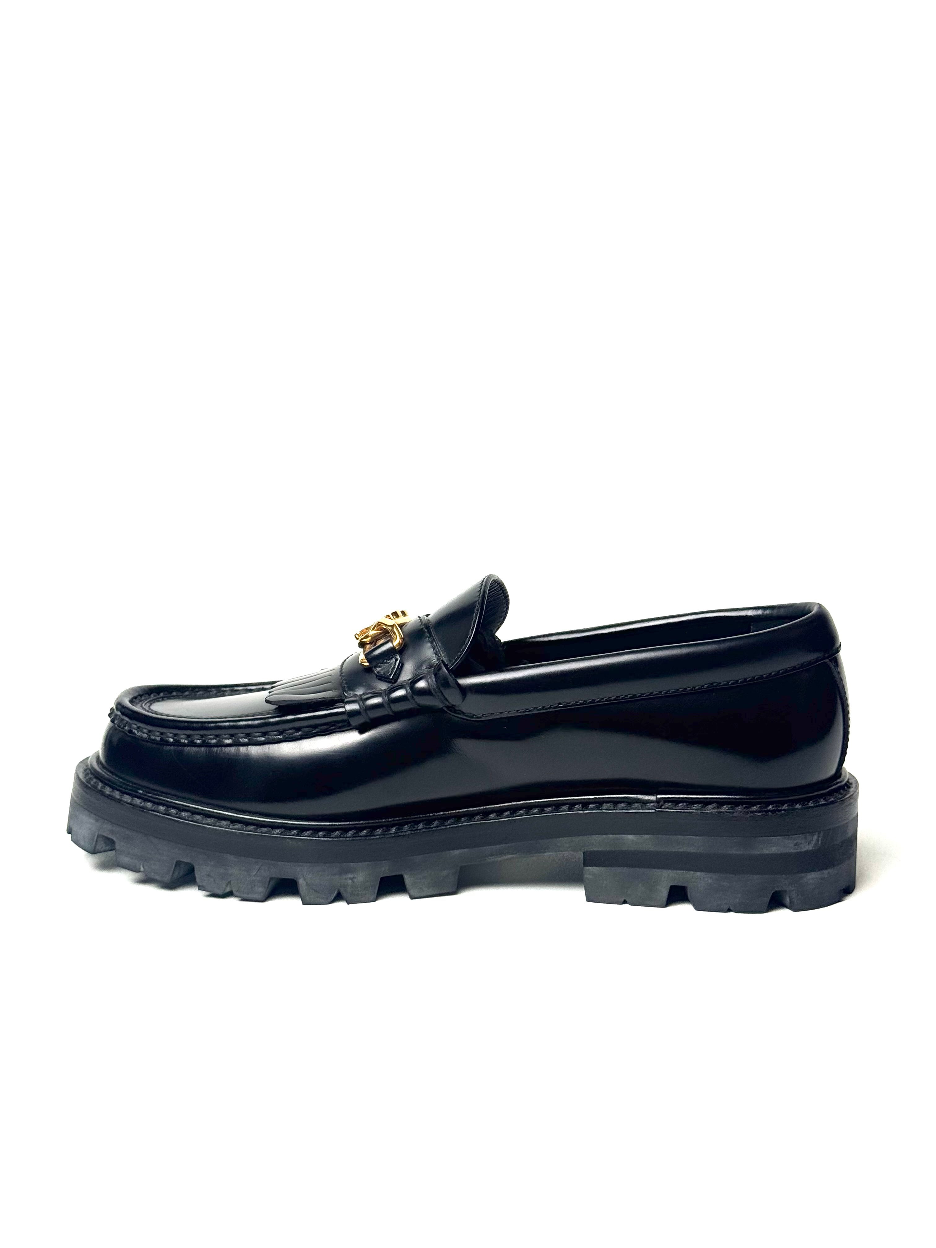 Celine Triomphe Chunky Loafers GHW