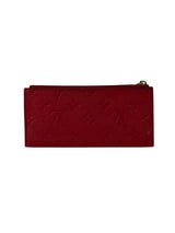 Louis Vuitton Empreinte Monogram Red Zipper Card Holder 4